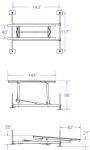 LIFT BASTABOATLIFTS 2016 8K65 8000 LBS STEEL BOAT LIFT