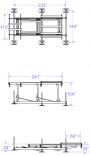 LIFT BASTABOATLIFTS 2016 18K71 18000 LBS STEEL BOAT LIFT