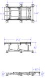 LIFT BASTABOATLIFTS 2016 24K60 24000 LBS STEEL BOAT LIFT