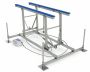 LIFT AMBARCATIUNE BASTA BOATLIFTS - GALVANIZED STEEL - 3629 KG / 165 CM