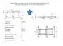 LIFT AMBARCATIUNE BASTA BOATLIFTS - GALVANIZED STEEL - 8165 KG / 155 CM