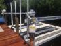GOLDEN BOAT LIFTS PWC LIFT - SWIVEL PILE MOUNT JS1500R