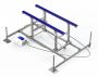 LIFT AMBARCATIUNE BASTA BOATLIFTS - HYDRAULIC - GALVANIZED STEEL - 2268 KG / 130 CM (S10)