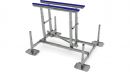 LIFT BASTABOATLIFTS 2016 2K59 2000 LBS ALUMINIUM BOAT LIFT