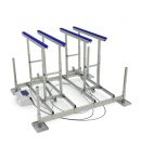 LIFT DUBLU SKIJET BASTA BOATLIFTS - PWC - ALUMINUM - 2x 907 KG / 99-127 CM