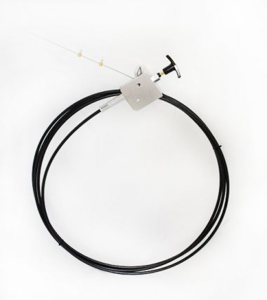CONTROL CABLE ASSEMBLY FOR BASTA BOATLIFTS