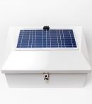 DOCK BOX WITH 12-WATT SOLAR PANEL FOR BASTA BOATLIFTS