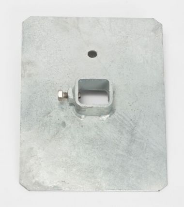 HILL HOLDER FOOT PAD GALVANIZED STEEL FOR BASTA BOATLIFTS