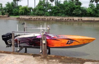 GOLDEN BOAT LIFTS 4 POST LIFT 24K