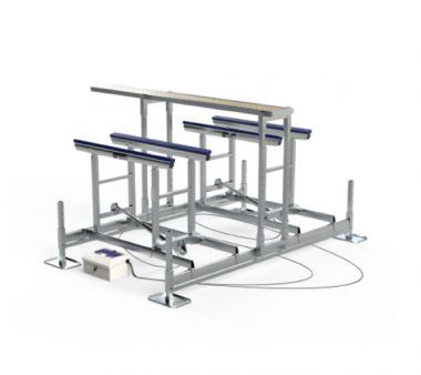 LIFT DUBLU SKIJET BASTA BOATLIFTS - PWC - ALUMINUM - 2x 907 KG / 99-127 CM (WG)