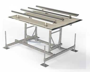 LIFT SEAPLANE & PLATFORM BASTA BOATLIFTS - HYDRAULIC - 2722 KG / 163 CM (GRAY)