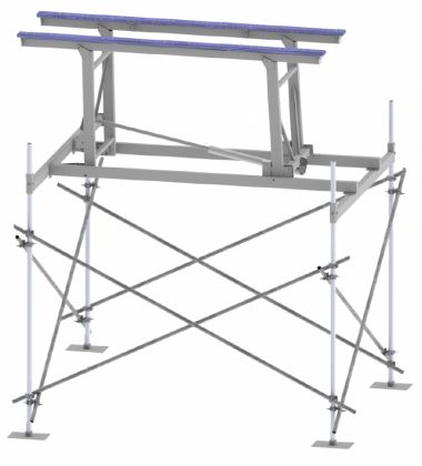 DEEP WATER SWAY BRACE KIT GALVANIZED STEEL FOR BASTA BOATLIFTS (24K)