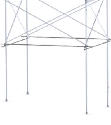 DEEP WATER SILL BRACE KIT GALVANIZED STEEL FOR BASTA BOATLIFTS (10K-12K)